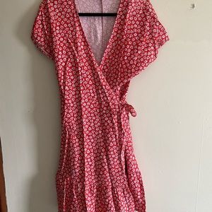 Floral crosstie dress